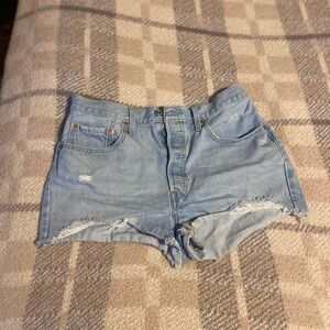 Denim High-Waisted Women Shorts